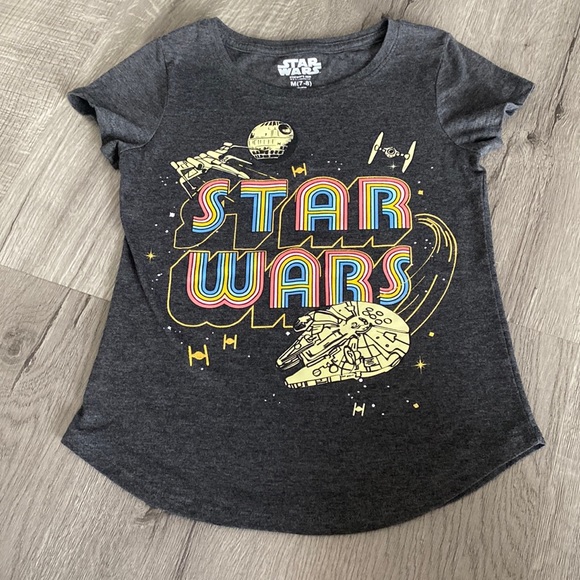 Star Wars Other - Girls Star Wars Short Sleeve Shirt